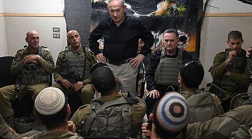 נתניהו וכ"ץ ברצועת הביטחון בלבנון, יוני 2026