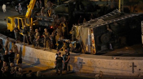 משאית נשק חיזבאללה