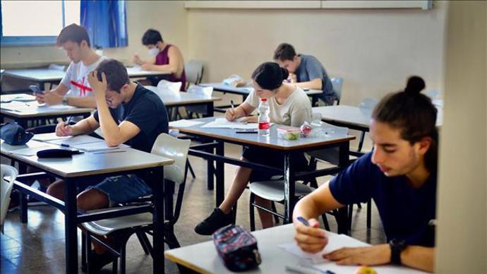 כיתה בתיכון בישראל