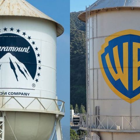 מגדלי המים באולפני האחים וורנר ובאולפני פרמאונט, קליפורניה