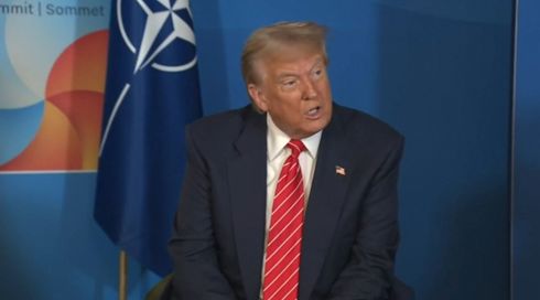 טראמפ בפגישתו עם מארק רוטה