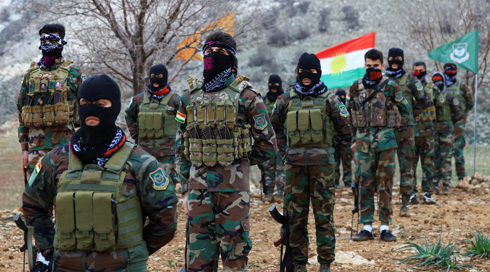 כוחות כורדים-איראנים באירביל