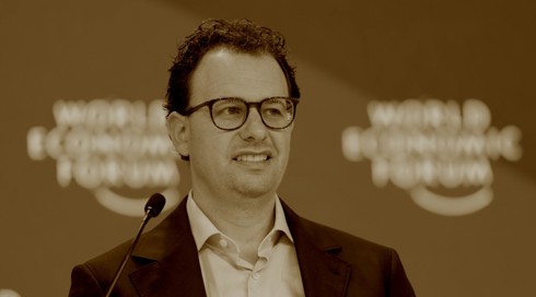 דריו אמודיי, מנכ"ל ומייסד שותף של Anthropic, במפגש השנתי של הפורום הכלכלי העולמי בדאבוס