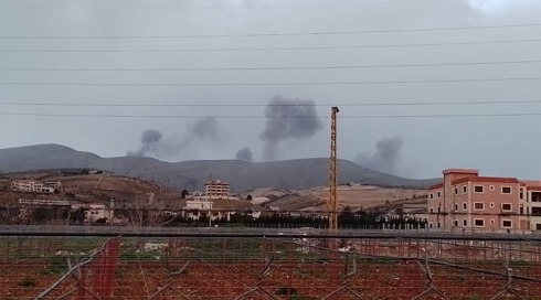 תקיפות צה"ל בלבנון, הערב