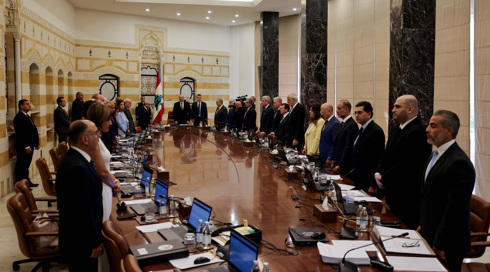 דיון ממשלת לבנון על פירוז חיזבאללה