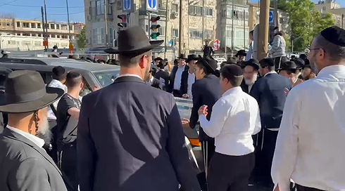 הפגנת חרדים בירושלים