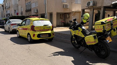 פעילות מד"א בזירה